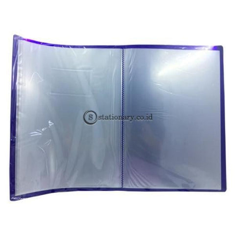 Bazic Clear Holder Album Folio 40 Sheets (With Card Holder) #417 Office Stationery