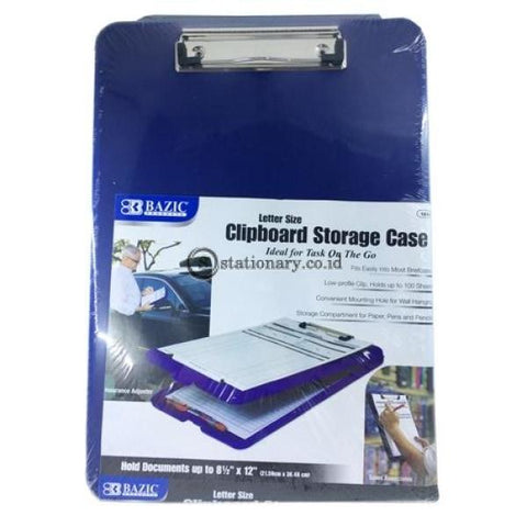 Bazic Clipboard Storage Case A4 #1810 Office Stationery