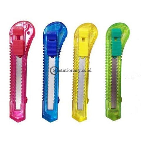 Bazic Cutter Rencengan PS 500 Warna Bening Transparant