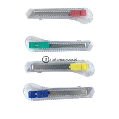 Bazic Cutter Rencengan Ps 500 Warna Bening Transparant Office Stationery