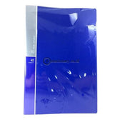 Bazic Clear Holder Album Folio 40 Sheets #420B Biru