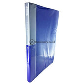 Bazic Clear Holder Album Folio 40 Sheets #420B Biru