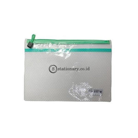 Bazic Zipper Bag Clear Jaring B5 #8855 Office Stationery