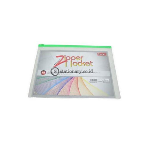Benex Zipper Pocket Mika Transparant 0.13Mm A4 #9131 Office Stationery