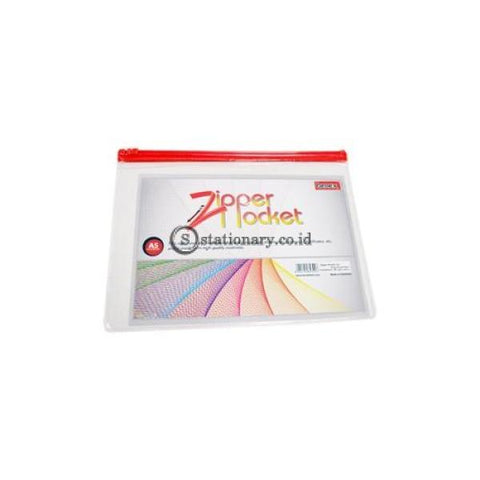 Benex Zipper Pocket Mika Transparant 0.13Mm A5 #9132 Office Stationery