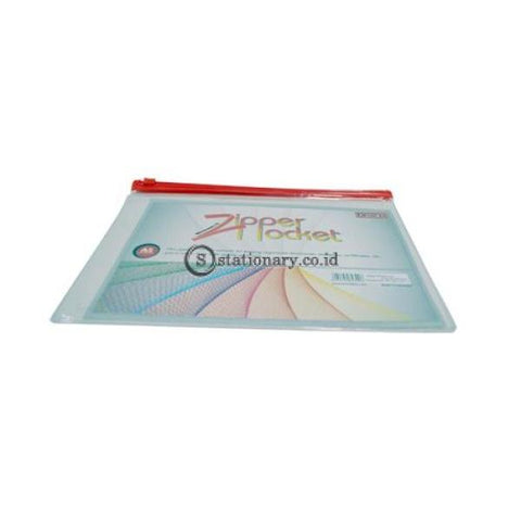 Benex Zipper Pocket Mika Transparant 0.13Mm A5 #9132 Office Stationery