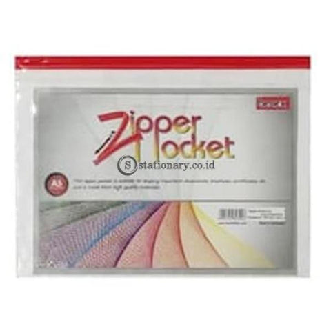 Benex Zipper Pocket Mika Transparant 0.13Mm A5 #9132 Office Stationery