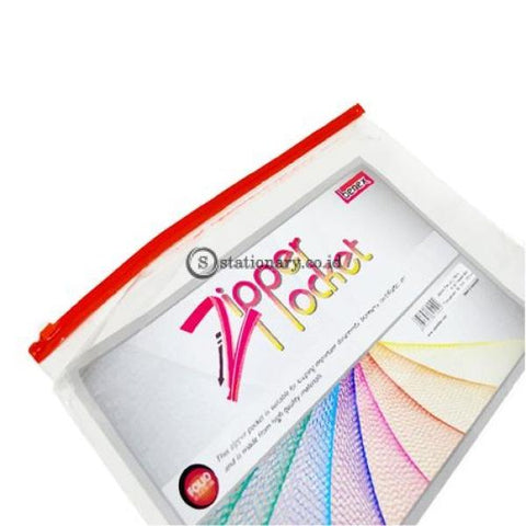 Benex Zipper Pocket Mika Transparant 0.13Mm F4 #9130 Office Stationery