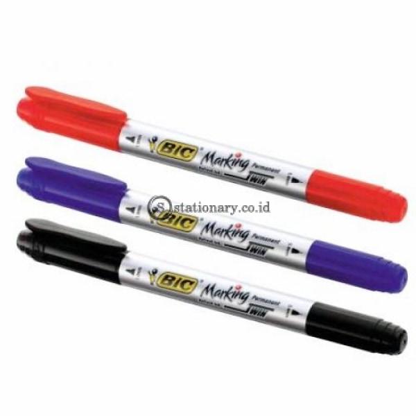 Bic Marking Twin Permanent Marker Cd / Dvd Office Stationery