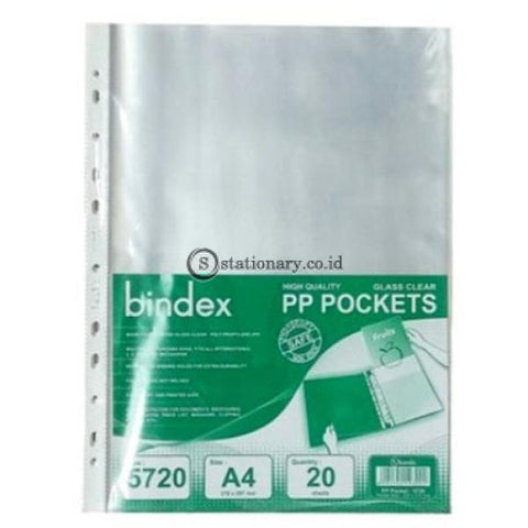 Bindex Plastik Pp Pocket Document A4 #5720 Office Stationery