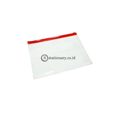 Bindex Zipper Pocket Mika Transparent 0.18Mm A5 #7132 Office Stationery
