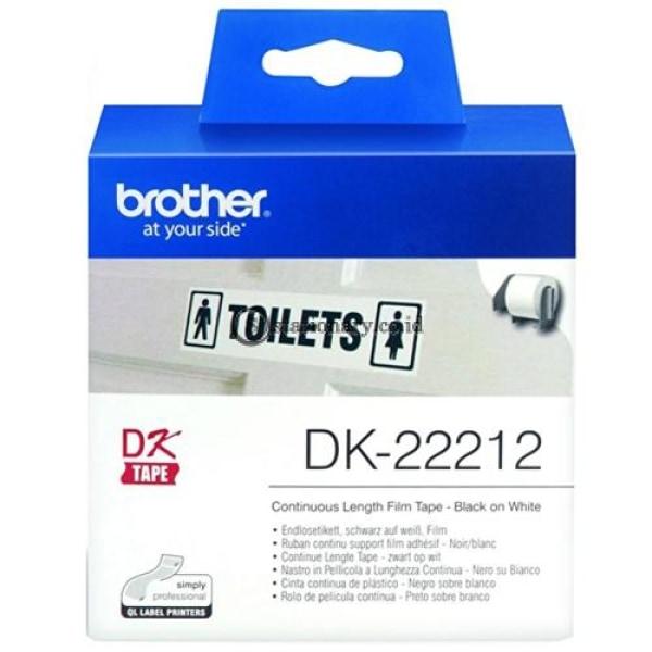 Brother Label Tape Dk-22212 Continuous Length Film White Office Equipment
