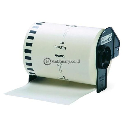 Brother Label Tape Dk-22243 Continuous Length Film Clear 102Mm X 30.48M Office Equipment