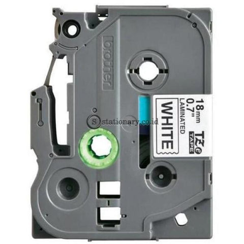 Brother Label Tape Tze-241 Black On White 18Mm Office Equipment