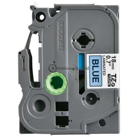 Brother Label Tape Tze-541 Black On Blue 18Mm Office Equipment