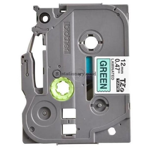 Brother Label Tape Tze-731 Black On Green 12Mm Office Equipment