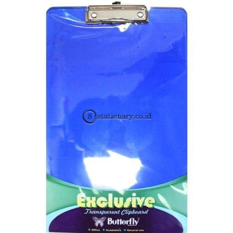 Butterfly Clipboard Akrilik Folio Office Stationery