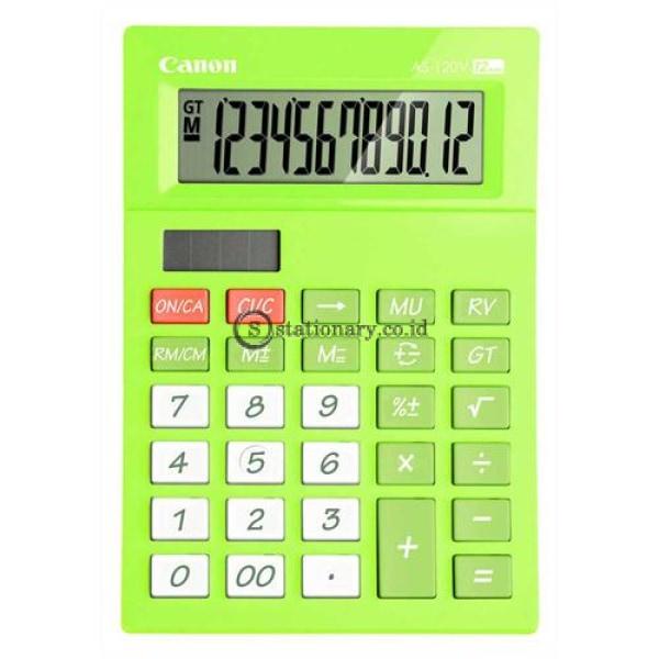 Canon Desktop Calculator As-120V 12 Digit Green Office Stationery