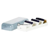 Carl Plastic Card File Case 870 870- White Office Stationery Promosi