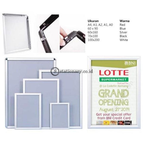 Click Frame Warna A3 Black Digital & Display