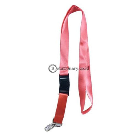 Combo Tali Id Badge Nylon Klip Besi Buckle 2Cm Office Stationery