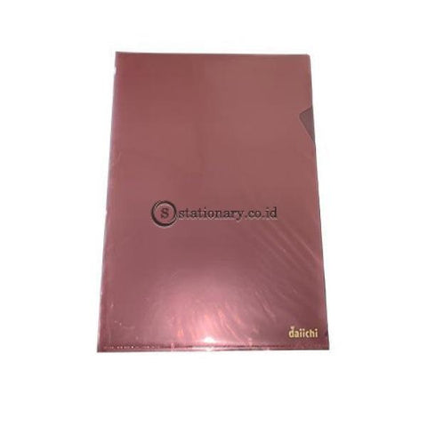 Daiichi Clear Sleeves A4 (240X315Mm) Merah Dcs05A4-101012 Office Stationery