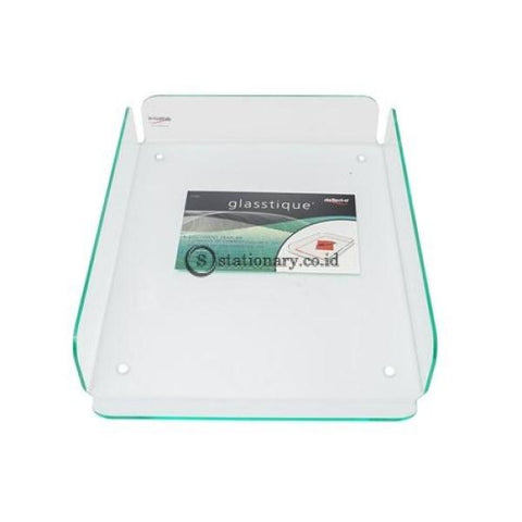 Deflecto Glasstique Desk Organizer #41090 Office Stationery