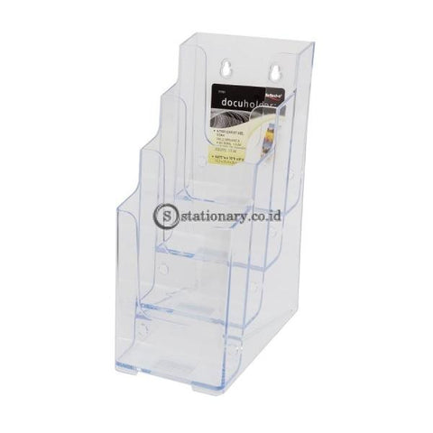 Deflecto Rak Brosur 4-Tier Multi Pocket #77701