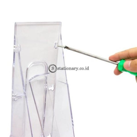 Deflecto Standtall Display 1/3 A4 Transparent #55601 Office Stationery