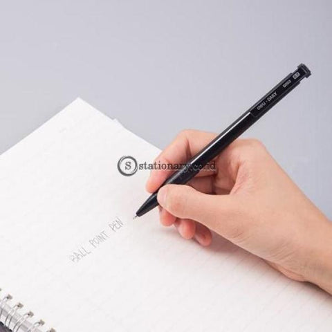 Deli Ballpoint Pen Daily 0.7Mm Black Eq00320 Office Stationery