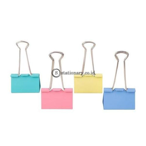 Deli Binder Clip Color 19Mm E8555A Office Stationery