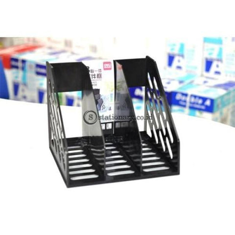 Deli Box File Magazine Container 3 Sap Black 9830 Office Stationery