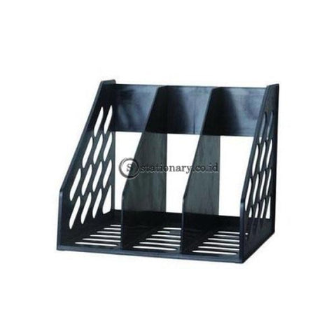 Deli Box File Magazine Container 3 Sap Black 9830 Office Stationery