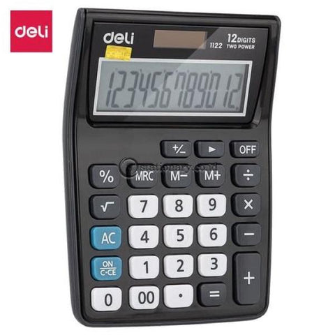 Deli Calculator 12 Digits E1122 Office Stationery