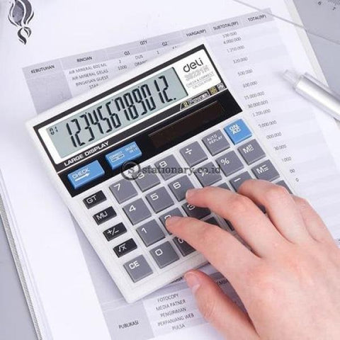 Deli Calculator Hitung 12 Digit W39231N Office Stationery