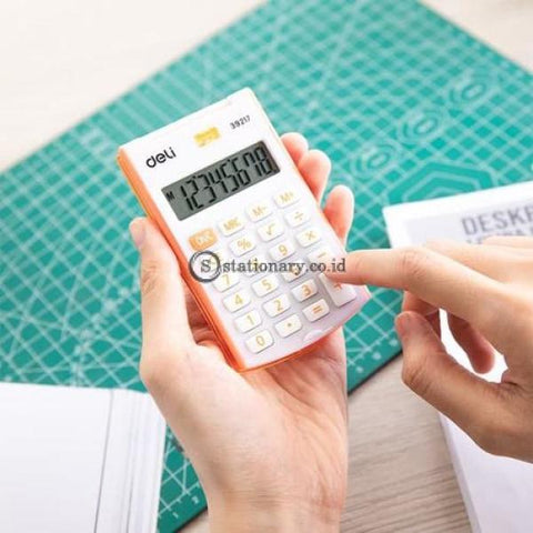Deli Calculator Pocket 8 Digits Cover E39217 Office Stationery