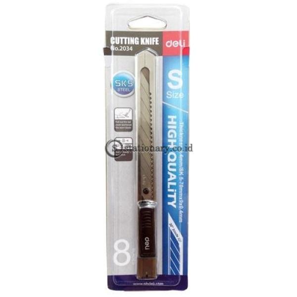 Deli Cutting Knife Silver E2034 Office Stationery
