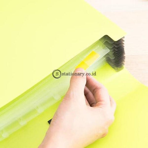 Deli Expanding File Rio Buckled With Handle Fc-13P-3C Eb40402 Office Stationery