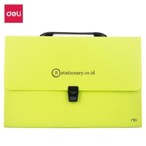 Deli Expanding File Rio Buckled With Handle Fc-13P-3C Eb40402 Office Stationery