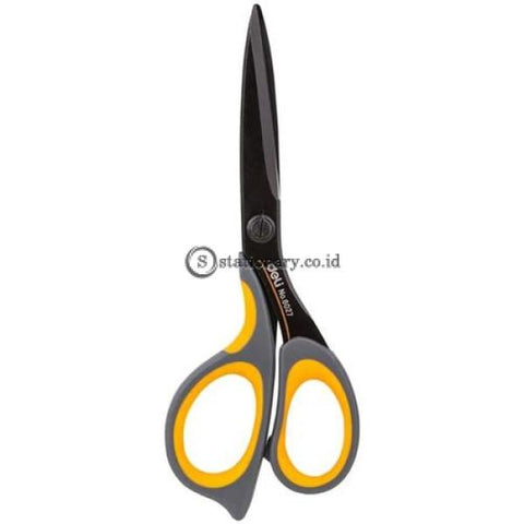 Deli Gunting Soft Touch Scissors 175Mm E6027 Office Stationery