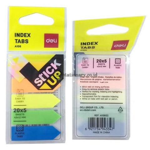 Deli Index Stiker A10602 (20 X 5) Office Stationery