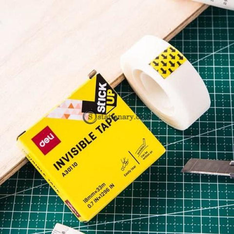 Deli Isolasi Invisible Tape 18Mm Ea30110 Office Stationery