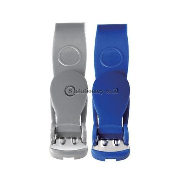 Deli Jepitan Id Card Plastik Security Hook Blue 5749 Office Stationery