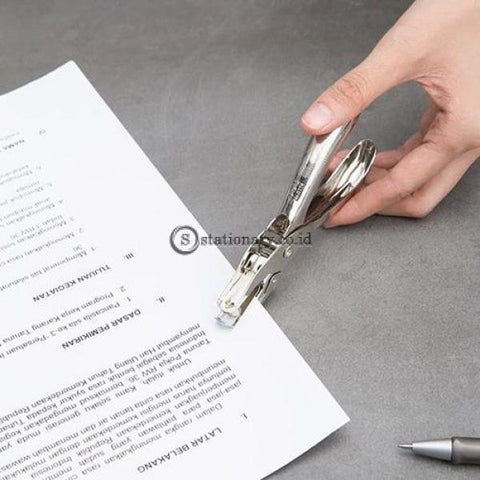 Deli Pembolong Kertas 1 Lubang Metal Plier Punch (8Sheets) E0114 Office Stationery