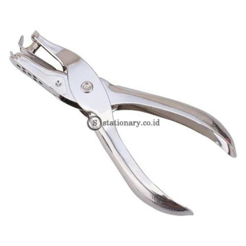 Deli Pembolong Kertas 1 Lubang Metal Plier Punch (8Sheets) E0114 Office Stationery