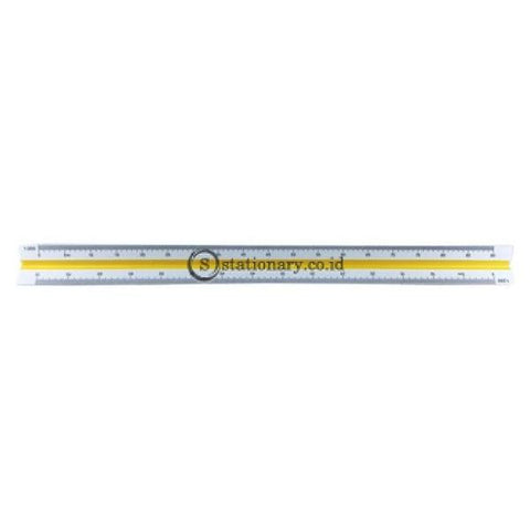 Deli Penggaris Segitiga Scale Ruler 30Cm 8930 Office Stationery