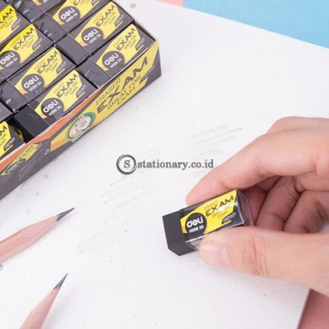 Deli Penghapus Pensil Exam Eraser Soft 2B Clean Eh09920 Office Stationery