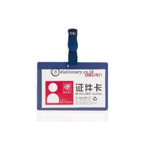 Deli Pp Id Holder Case Jepit E5742 Office Stationery