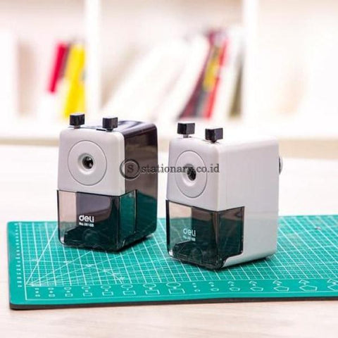 Deli Rautan Meja Rotary Pencil Sharpener E0616B Office Stationery