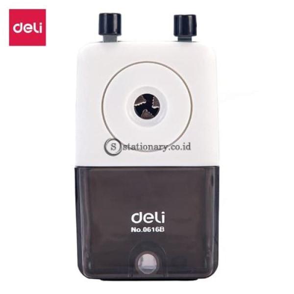 Deli Rautan Meja Rotary Pencil Sharpener E0616B Office Stationery